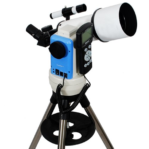 TwinStar White 80mm iOptron Computer Controlled Refractor Telescope