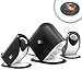 Search : Modern Design 2.1 Desktop MultiMedia Speaker System - with 20W RMS Power and Sound Balance Technology