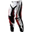 Troy Lee Designs GP Speedshop Men's Dirt Bike Motorcycle Pants w/ Free B&F Heart Sticker Bundle - Red