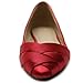 Ollio Women's Shoe Ballet Weave Pointed Toe Dress Flat