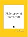 Book Philosophy of Witchcraft