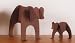 Medium Rusty Bear & Cub Sculptures