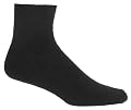 Black Ankle Socks 3 Pack |Mens Diabetic Socks | Seamless Toe | Sugar Free Sox