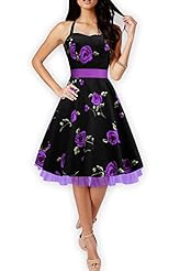 Halter Satin Full Length Vintage  Dress With a Ribbon 