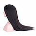 Coarse Italian Yaki Wig Brazilain Virgin Natural Color Kinky Straight Lace Front Human Hair Wigs for Black Women 20inch