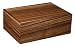 Savoy Medium Zebrawood Humidor - Holds 50 Cigars