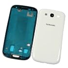 Full Housing Case Cover Replacement for Samsung Galaxy S III S3 i9300 - Marble White