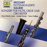 Mozart: Concerto for Flute + Orch in G K313, Concerto for Flute + Orch in D K314; Salieri: Concerto for Flute Oboe + Orch in C (DG)