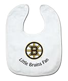 NHL Boston Bruins White Snap Bib with Team Logo