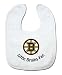 NHL Boston Bruins White Snap Bib with Team Logo