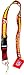 WASHINGTON REDSKINS BREAKAWAY VELCRO NYLON LANYARD