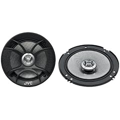 JVC CS FX 622 2-Wege-Koaxial 16 cm Autolautsprecher (250 Watt, 87 dB/Wm) schwarz/silber
