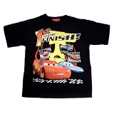 Cars Movie T-Shirt; Officially Licensed Disneys Pixar Car Lightning Mc Queen Boys Childs Size 7 Shirt for Kids; Great Gift Idea