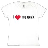 I Love My Geek Ladies T-Shirt
