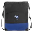 South Carolina Palmetto Drawstring Bag Backpack Royal Palmetto Moon Draw String Back Pack - For Boys Girls Students or Adults