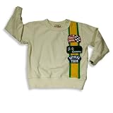 Gold Rush - Boys Long Sleeved Crewneck Sweatshirt, Beige, Multi