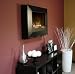 41J5pNjUcDL. SL75  Fire Sense Stainless Steel Wall Mounted Electric Fireplace