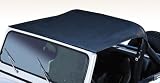 Rugged Ridge Summer Tops and Briefs Summer Briefs (Vinyl) Jeep Wrangler 1987 to 1991 (YJ)- Black