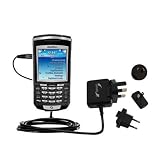 International Wall / AC Charger for the Blackberry 7100x - Gomadic Brand w/ TipExchange Technology