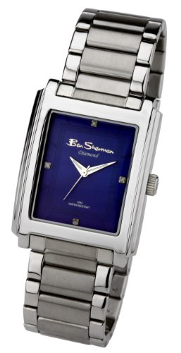 Ben Sherman R315 Mens Blue Diamond Set Dial Stainless 