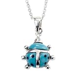 FOJO's Turquoise Lady Bug Pendant