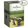 Mighty Leaf Tea, Organic Spring Jasmine (formally Mountain Spring Jasmine), Tea Bags, 15-Count Box, Biodegradable Whole Leaf Pouches (Pack of 3)