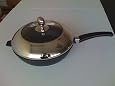 Womoto Die Cast Aluminum Deep Fry Pan 11inch with Cover