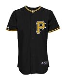 MLB Men's Pittsburgh Pirates Cooperstown Replica Jersey, Black, Medium