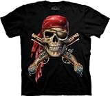 The Mountain Skull & Muskets Men's Black T-shirt