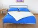 Stabiles Metallbett Bett Doppelbett 140 x 200cm silber