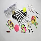 Kit de 7 jeux de plage et d'extérieur