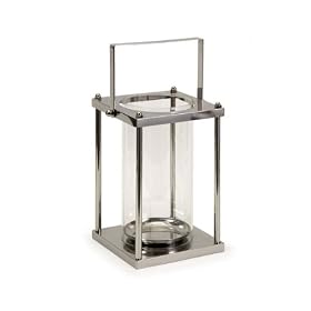 17 Industrial Badaxtra Stainless Steel Decorative Pillar Candle Lantern by CC Home Furnishings&node=1055398