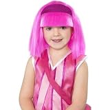 Lazy Town Stephanie Wig, Kids, with Headband