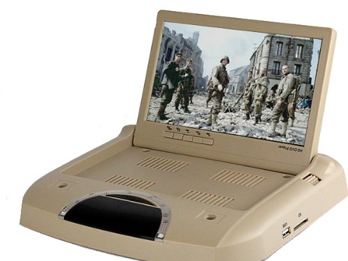 Generic Car Roof DVD Media Player - 2X wireless headphone, 9 Inch, Games, USB SD FM IR