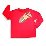 Mis Tee V-Us - Toddler Boys Long Sleeve Top, Red