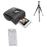 Polaroid Z340 Instant Digital Camera with Zink (Zero Ink) Printing Technology Bundled with Pltri8 Tripod and 30 pack Zink Paper