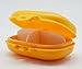 Meta-U- 4 Compartments Pill Case- PP Plastic- for Vitamins |Probiotics | Fish Oil | Calcium Chewables- Pill Organizer for Travel | Daily Dose | Emergencies- 1 Pcs (Yellow)