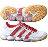 Adidas Stabil 7 Indoor (Womens) White/Light Scarlet