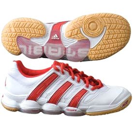 Adidas Stabil 7 Indoor (Womens) White/Light Scarlet