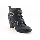 Madden Girl Oxxen Boots Ankle Shoes Black Womens