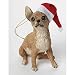Chihuahua Tan Christmas Holiday Ornament