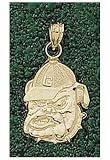 Logo Art Georgia Bulldogs 10K Gold Team Logo Pendant