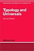 Typology and Universals (Cambridge Textbooks in Linguistics)