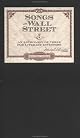 SONGS OF WALL STREET An Anthology of Verse for Literary Investors