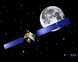 Smart-1 Spacecraft Art Concept