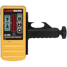 CST Berger 57-LD400YEL Dual Sided, 7-Channel Laser Detector with Rod Bracket by CST/Berger