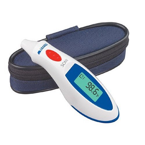 Mabis DMI Healthcare TenderTYKES Instant Ear Thermometer with Nite-Glo Display