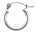 Sterling Silver Small Hoop Earrings, about 1/2 (12mm) Diameter