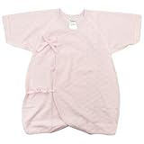 Babbun(バブーン) 日本製 パイルコンビ肌着 60cm/ピンク NO.KK-31-5322