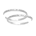 Mothers Sentiment Sterling Silver Cuff Bracelet